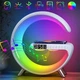 Лампа G11 Smart Light 4в1с Bluetooth колонкой будильником и беспроводной зарядкой - изображение 4