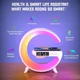 Лампа G11 Smart Light 4в1с Bluetooth колонкой будильником и беспроводной зарядкой - изображение 5