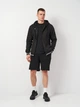 Толстовка на молнии мужская Joma Campus Iii 101590.100 2XL Черная (8424309044152) - изображение 3