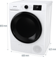 Стиральная машина полногабаритная Gorenje WPNEI84A1SWIFI/UA + Сушильный автомат GORENJE DNE8B (комплект) - изображение 18