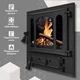 Дверца для печи Iron Fire Amber 465х485 мм со стеклом чугунная - изображение 1