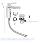 Смеситель для раковины M-размера Grohe Eurosmart Cosmopolitan (23325000) - изображение 3