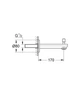 Вилив для ванни Grohe Eurosmart Cosmopolitan (13262000) - изображение 2