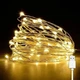 Светодиодная гирлянда нить Роса 10м, от USB, 100 LED, 8 режимов, IP44, Теплый белый - изображение 1