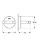 Крючок для халата Grohe Bau Cosmopolitan Neutral (40461001) - зображення 2