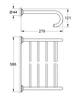 Полиця для рушників у ванну Grohe Essentials Authentic (40660001) - изображение 3