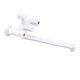 Смеситель для ванны Plamix Omega-140 Euro White (без шланга и лейки) (PM0648) - изображение 1