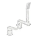 Смеситель для ванны Haiba Kubus 022 (3-hole) (HB3957) - изображение 1