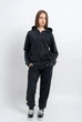 Подростковые спортивные штаны-джоггеры для девочки Reporter Young 243-0117G-40-100-1 158 см Черно-серые (5900703934310) - изображение 2