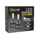 Автолампа SOLAR H7 LED 12/24V 40W 5000Lm 6000K, CSP1860 (8207) - зображення 3