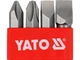 Набор бит 5/16" для ударной отвертки, PH2-PH3-SL8-SL10, 8х36 мм, 4 шт YATO (YT-2812) - изображение 1