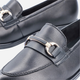 Loafersy damskie skórzane RIEKER 46262-01 37 (4UK) 24.5 cm Czarne (4061811692965) - obraz 11