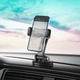 Тримач для мобільного HOCO CA111 pull clip suction cup car holder Black Metal Gray (6931474767196) - зображення 7