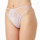 Трусики мини-стринги кружевные женские на регуляторах Felisiya Lingerie Нежно-сиреневый 205-079 one size - изображение 1