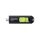 Flash Adata USB 3.2 Gen1 UC300 Type-C 256Gb Black/Green (ACHO-UC300-256G-RBK/GN) - изображение 1