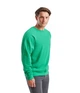 Пуловер Fruit of the Loom Classic set-in sweat L Зеленый Меланж (0622020RXL) - изображение 4