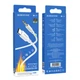 Аудіокабель BOROFONE BL18 Type-C silicone digital audio conversion cable White (BL18CW) - зображення 4