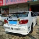 Спойлер антикрыло Toyota Corolla элерон с регулировкой из алюминиевого сплава цвет - Черный - изображение 2