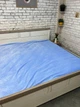 Плед флисовый теплый мягкий 160х215 см Голубой (П4К-mur-flis-pled-004) - изображение 1