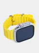 Смарт-часы модели Smart Watch S10 Pro Ultra с желтым ремешком. - изображение 1