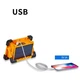 LED світильник на сонячній батареї 80 Вт з Powerbank та акумулятором 11000 mAh - зображення 4