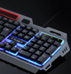 Проводная мембранная игровая клавиатура TWolf T16 с подсветкой Черная - изображение 7