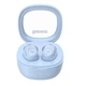 Бездротові навушники Bluetooth Baseus Bowie WM02 True Wireless Earphones (NGTW180003) в кейсі, вакуумні, TWS гарнітура, BT5.3, Блакитні - зображення 2