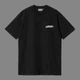 Футболка унисекс с рисунком ангелочка Carhartt размер L черного цвета - изображение 1