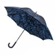Зонт женский Fulton Diamond L850-040140 Princess - Navy Rose (Синие розы) - изображение 3