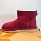 Жіночі уги Koolaburra by UGG Koola Mini II Color: Berry Red US6 EU37 23CM - изображение 4