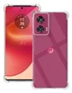 Чехол WXD на Motorola Edge 50 Fusion / чехол для смартфона с усиленными углами / (прозрачный) - изображение 2