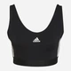 Спортивный топ женский Adidas W 3S CRO GS1343 S Черный (4064055451565) - изображение 3