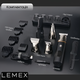 Тример для бороди LEMEX STYLING TOOLS Машинка для стрижки волосся аккумуляторна, тример для носа, універсальний тример для тіла, тример для гоління LM4414 - зображення 10