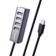 Хаб Hoco HB1 Line Machine USB To (4 USB) Silver - изображение 4