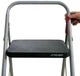 Лестница Rolser Taburete M/10 UNE 2 ступени MET003-1021 Antracita (930801) - изображение 3
