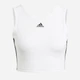 Спортивный топ женский Adidas W 3S CRO GT3028 XL Белый (4064044676399) - изображение 2