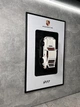 Арт Тримач Рамка 80x50 см. на Стіну для Фірмового Конструктора Technic Creator Expert Porsche 911 (10295) / Автомобіль Порше Карера - зображення 7