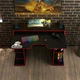 Геймерский игровой стол Rasin RS-29 черный+красный - изображение 3