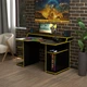 Геймерский игровой стол Rasin RS-29 черный+желтый - изображение 2