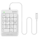 Цифровий клавіатурний блок A4Tech FK13P White USB - зображення 1