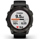 Спортивные часы GARMIN Fenix 7 Pro Sapphire Solar Carbon Gray DLC Titanium with Black Silicone - изображение 6