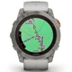 Мультиспортивные часы GARMIN Fenix 7X Pro Sapphire Solar Titanium with Grey/Orange Band - изображение 9