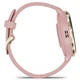Спортивний годинник GARMIN Venu 3s Soft Gold Stainless Steel Bezel with Dust Rose Case and Silicone Band - зображення 2