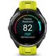 Спортивные часы Garmin Forerunner 965 Carbon Gray DLC Titanium Bezel with Black Case and Amp Yellow/Black Silicone Band - изображение 7