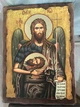 Икона Иоанн Предтеча на дереве (170*230 мм) - изображение 1