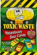 Жевательные конфеты Toxic Waste Hazardously Sour Bag 57г - изображение 1
