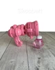 Пистолет пулемет мыльных пузырей на батарейках Bubble Gun 3407 детский генератор мыльных пузырей Розовый - изображение 1