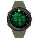 Мужские часы с подсветкой Sanda Bike Green (5 атм) - изображение 2