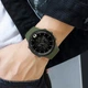 Мужские часы с подсветкой Sanda Bike Green (5 атм) - изображение 4