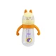 Бутылочка пластиковая с силиконовыми ручками MGZ-0200(Yellow) 260 мл - изображение 1